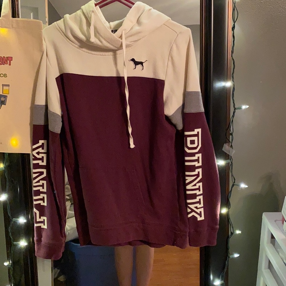 PINK pullover hoodie